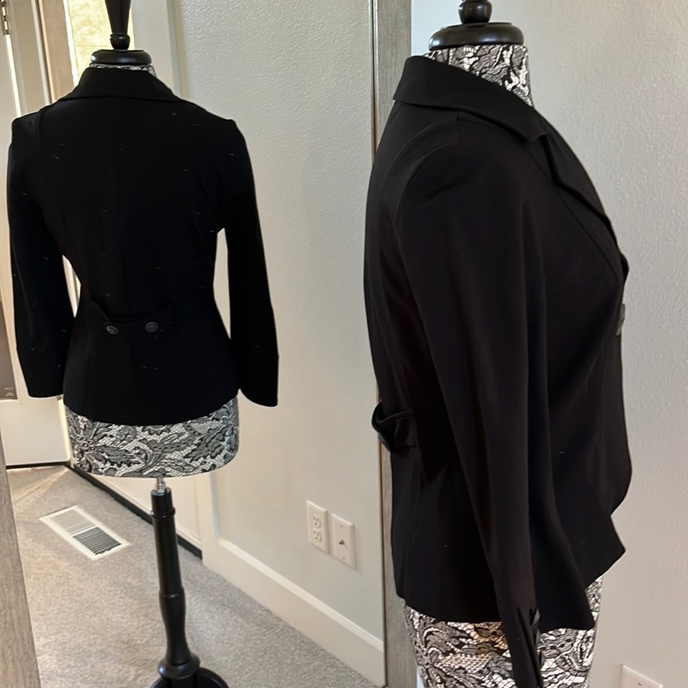 Cabi Jacket Black Size Medium - Picture 4 of 11